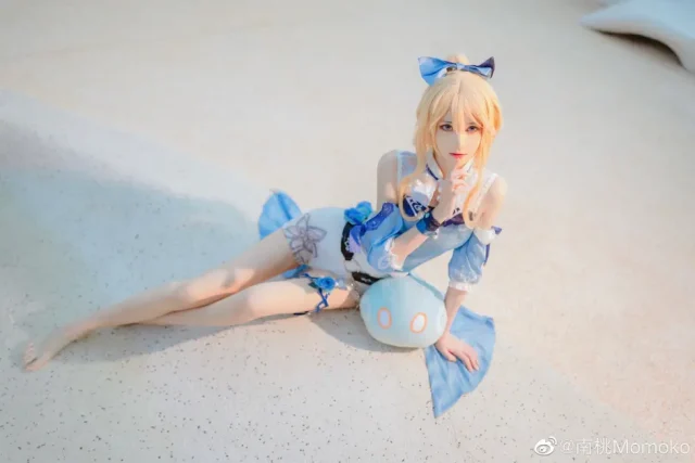 南桃Momoko cos作品 | 南桃Momoko在《原神》cos琴,美丽迷人