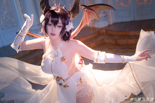 黑龙贯通cos作品 | 黑龙贯通在《碧蓝幻想》cos“龙姬 ”古蕾娅