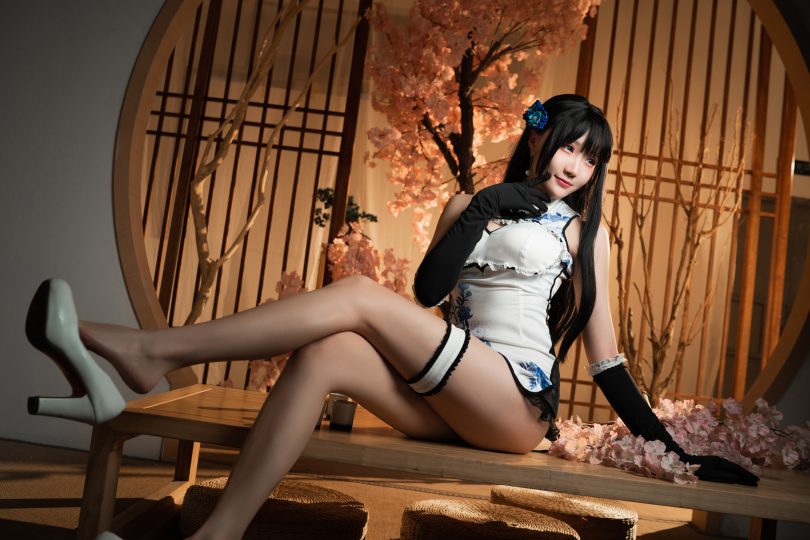 瓜希酱cosplay | 瓜希酱 – 艳娘幻梦谭·瓶儿cos作品 [12P-62MB]