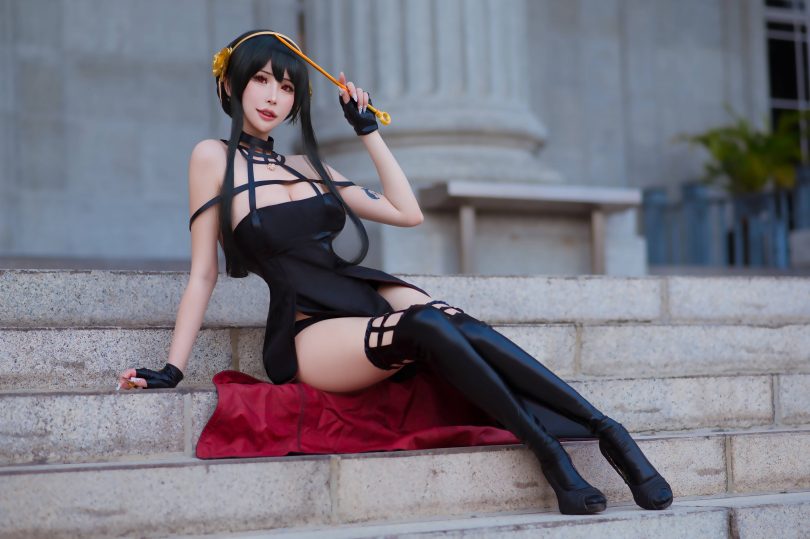 花リリ(Plant Lily)cos约尔 | 花リリ(Plant Lily)_Yor Forger约尔·福杰cos作品 [18P-33MB]