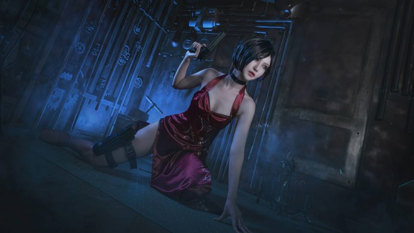 Shika小鹿鹿cos艾达王 | Shika小鹿鹿_生化危机·艾达王旗袍cos [14P-140MB]