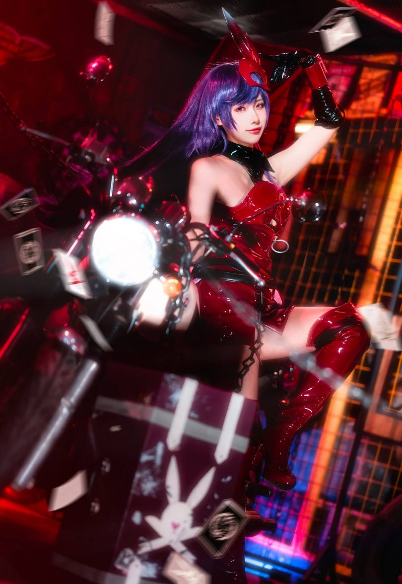 Momoko葵葵cos普希拉 | momoko葵葵_无期迷途·普希拉cos作品 [16P-133MB]