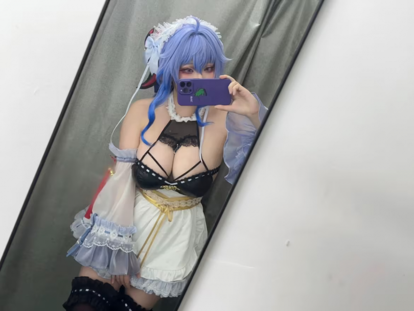 菌烨tako cos甘雨 | 菌烨tako_原神·甘雨cos作品 [10P-32MB]