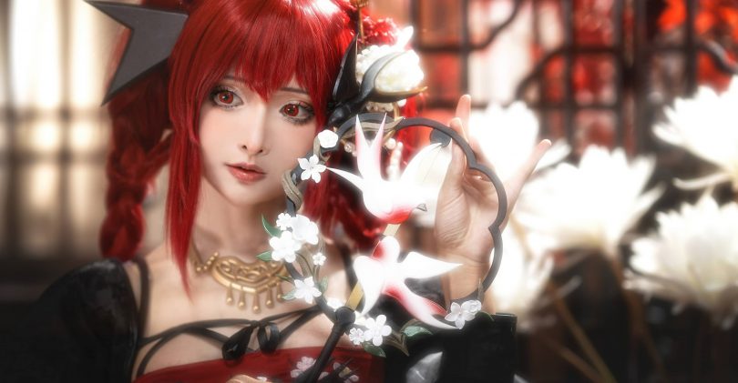 紫氯氯cos伊格尼 | 紫氯氯_无期迷途·伊格尼cos作品 [16P-75MB]