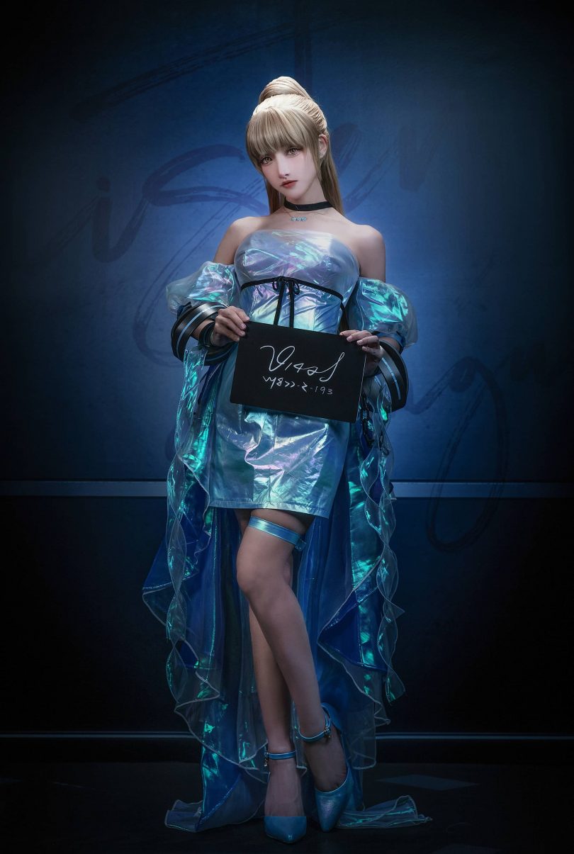 紫氯氯cos艾瑞尔 | 紫氯氯_无期迷途·艾瑞尔cos作品 [15P-118MB]