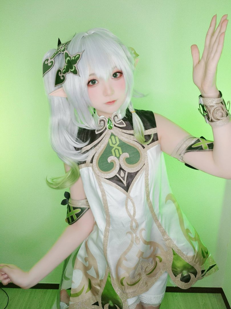 Yuki亭cos纳西妲 | Yuki亭_原神·纳西妲 自撮cos作品 [37P-115MB]