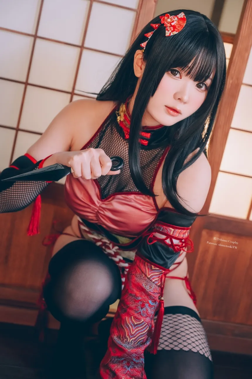 霜月shimo – 原创 性感忍者  -Cos作品及个人资料介绍