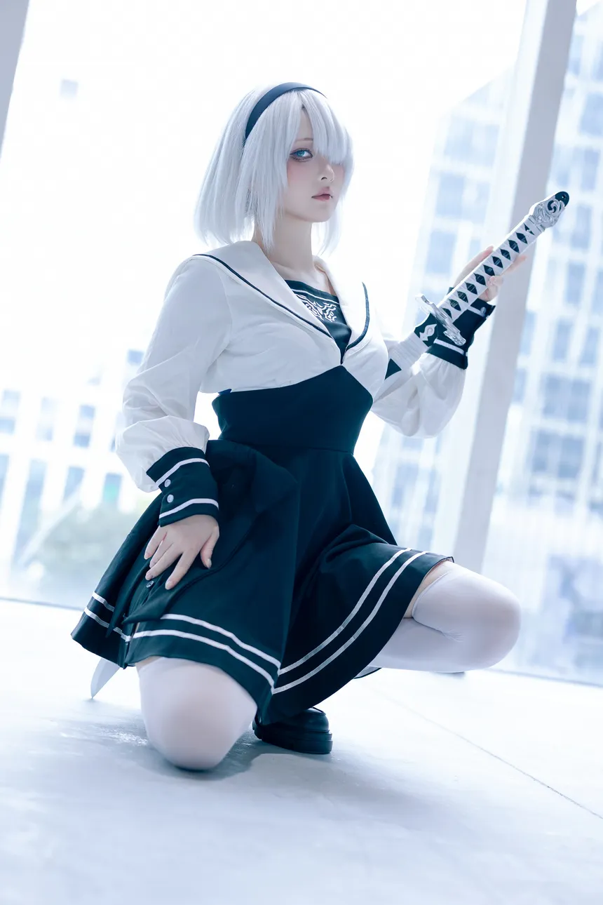 屿鱼Yukako – No.029 2B-萤火虫动漫嘉年华-2b场照  -Cos作品及个人资料介绍