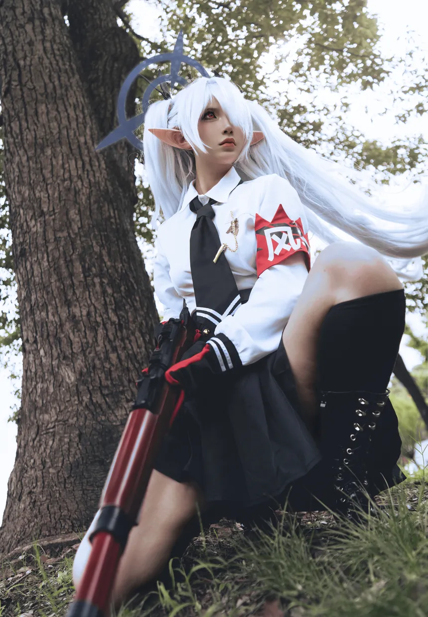 铁板烧鬼舞w –  蔚蓝档案 银镜伊织