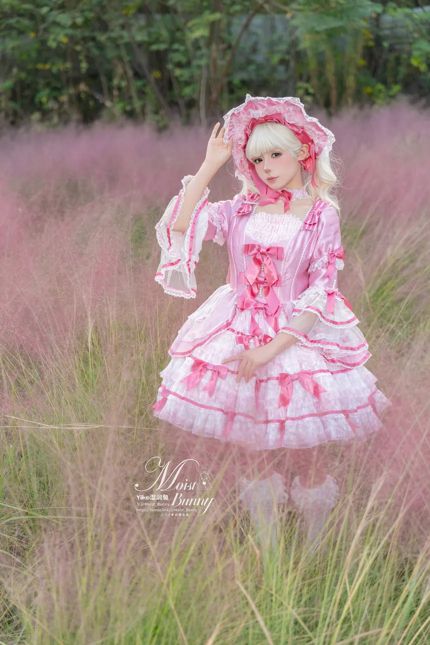 咬一口兔娘(Yiko湿润兔) – 2025年01月作品『丝绒粉黛』 小舞蹈