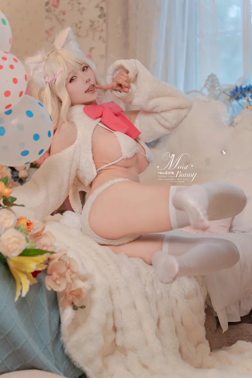 咬一口兔娘(Yiko湿润兔) –  2月作品『他的猫』