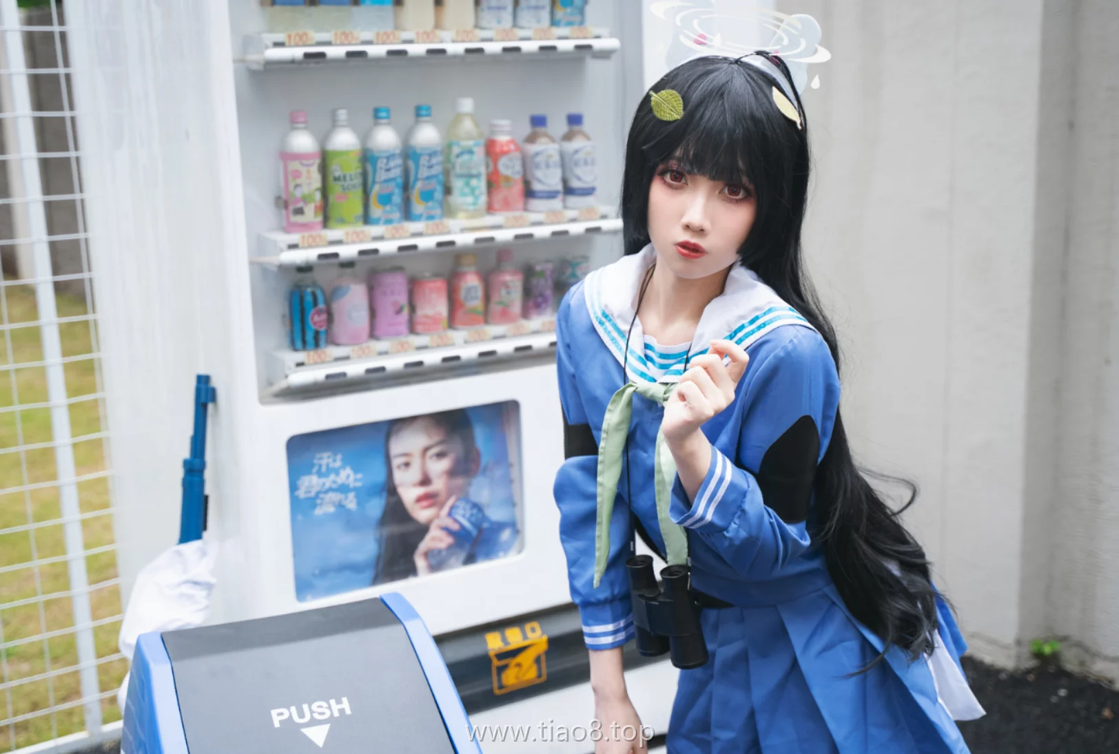 美图欣赏丨Coser小和甜酒:NO.008-蔚蓝档案 霞沢美游[82P-0.98GB]