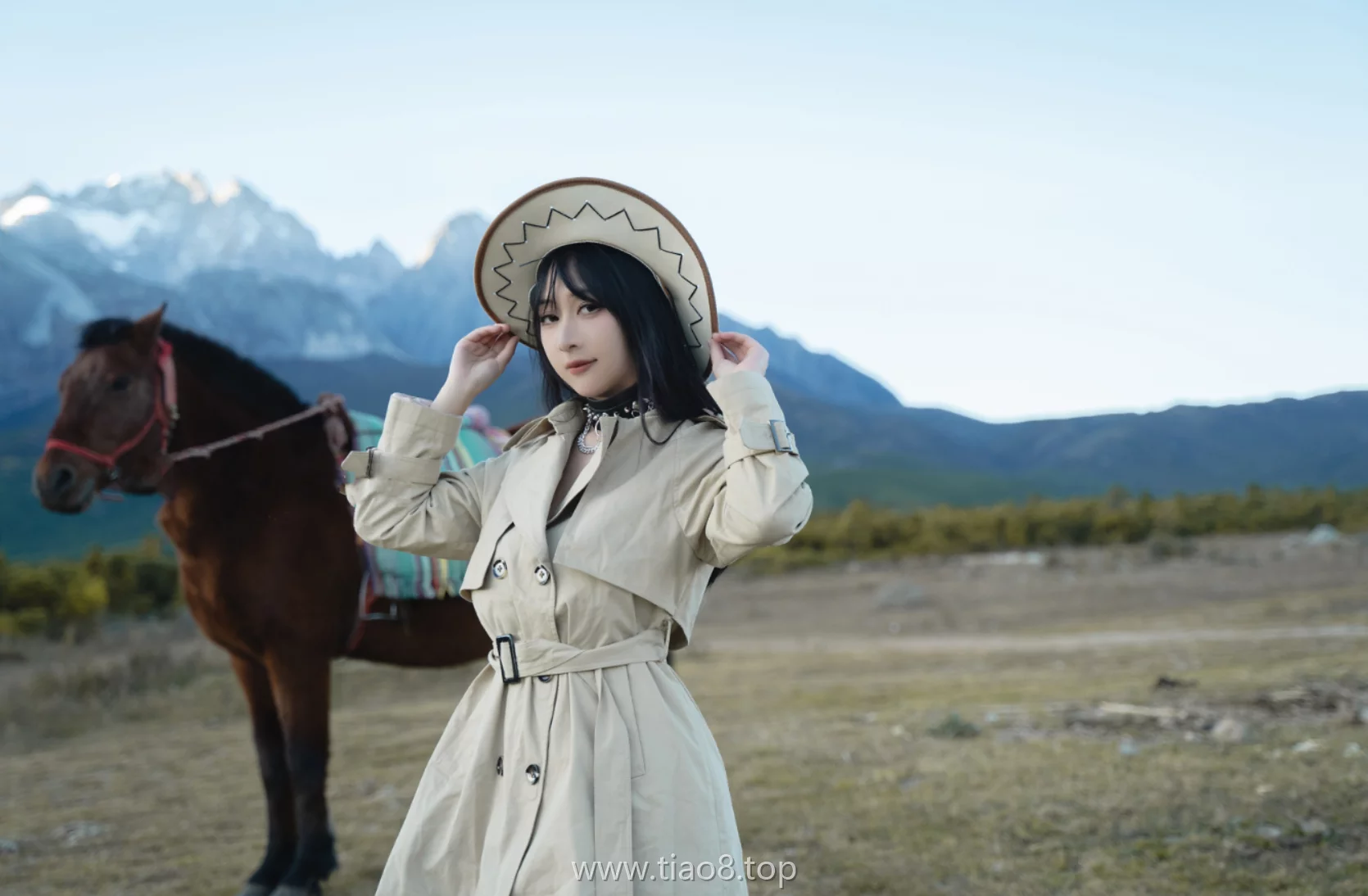 美图欣赏丨Coser浅安安YuKi:NO.017-西部世界[70P-461.8M]