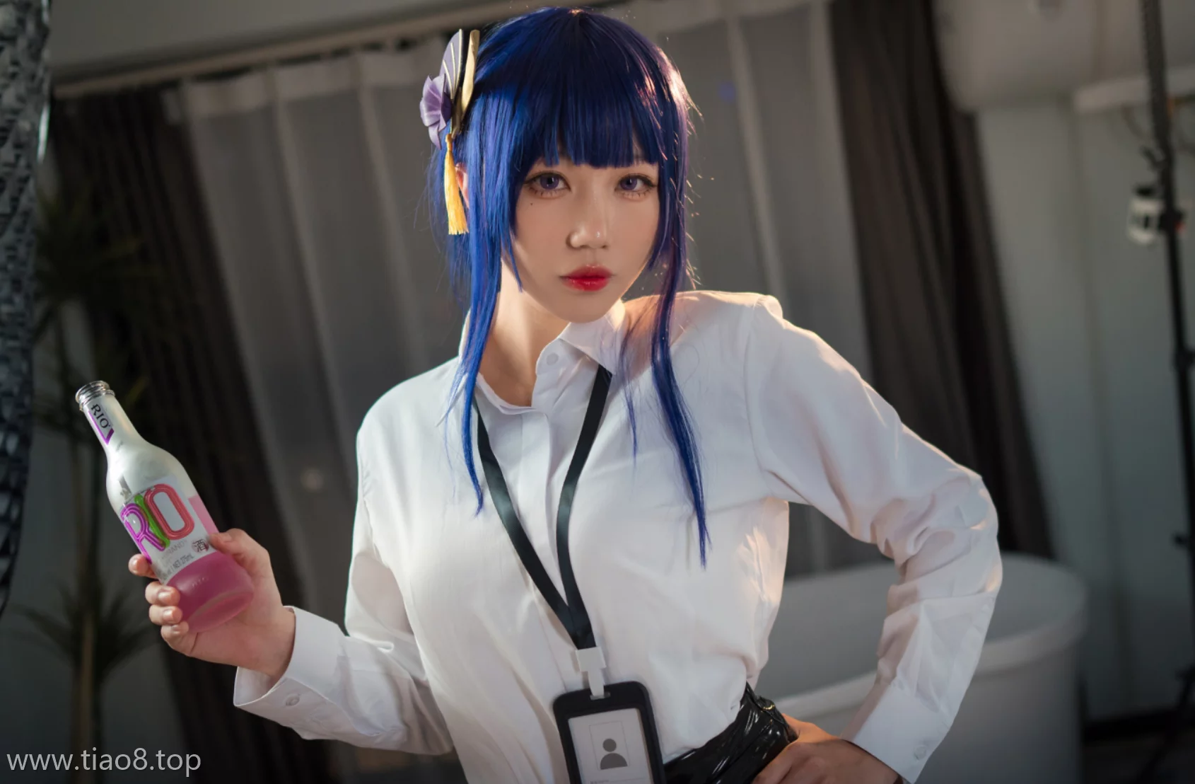 美图欣赏丨Coser无影喵喵Ghost:NO.003-OL雷电将军[35P-456MB]