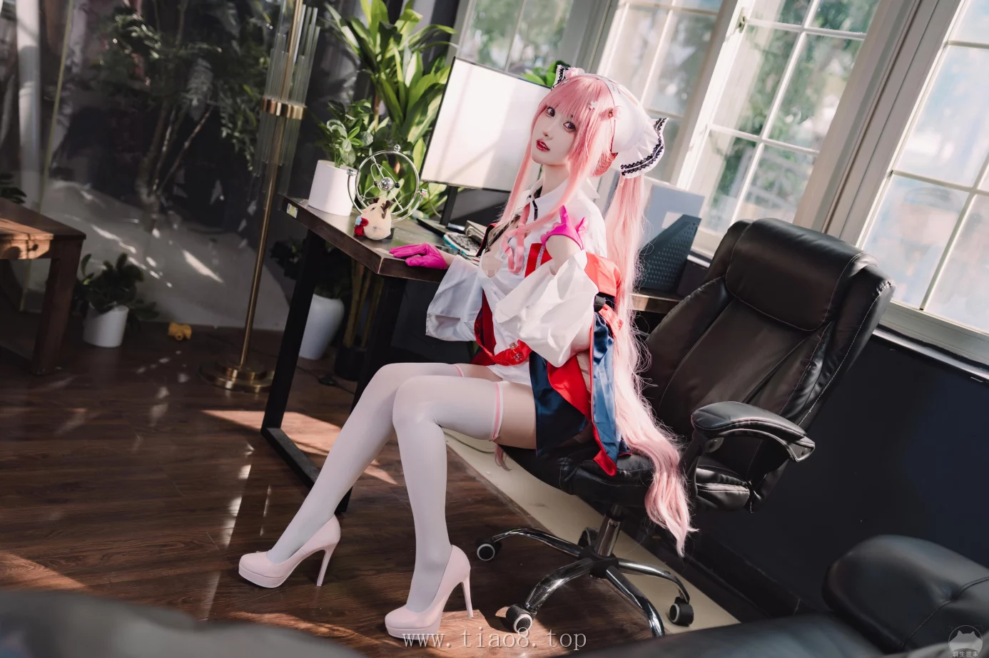 美图欣赏丨Coser羽生三未:NO.020-碧蓝航线真爱包[100P-177.4M]