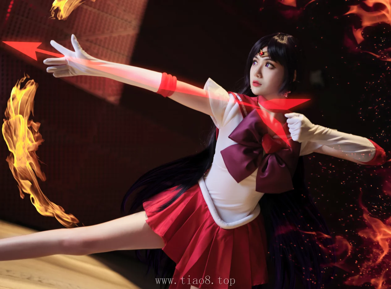 美图欣赏丨Coser一米八的大梨子:NO.026-火野丽[45P-583MB]