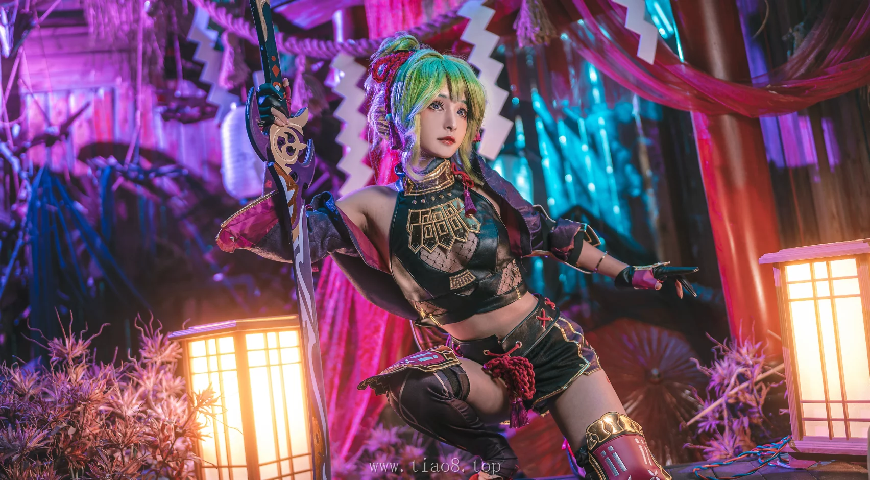 美图欣赏丨Coser九九八吖(九八酱吖):NO.010-久岐忍[12P-149MB]