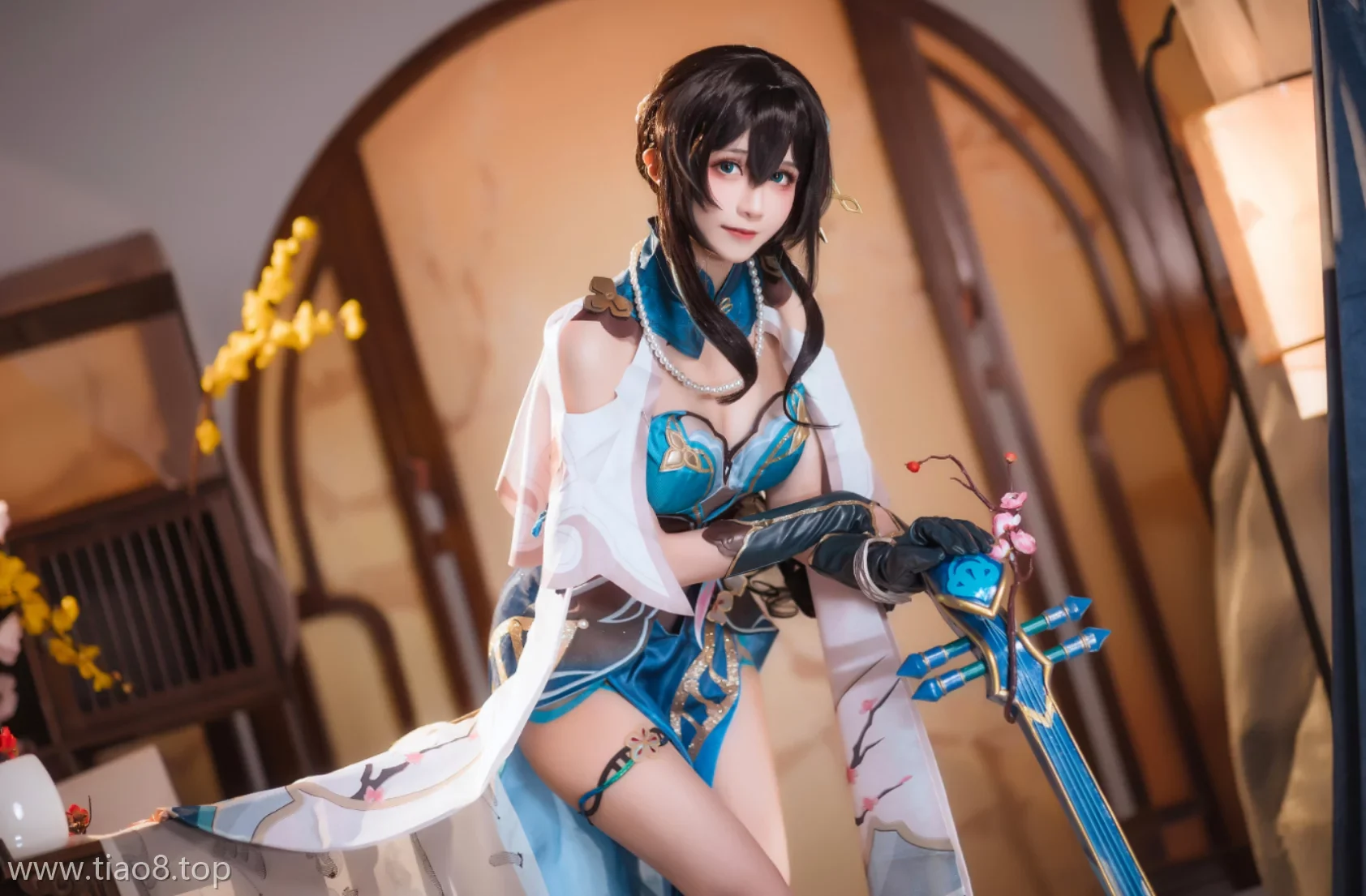 美图欣赏丨Coser_Tomoyo酱:NO.032-星穹铁道 阮梅[22P-162MB]