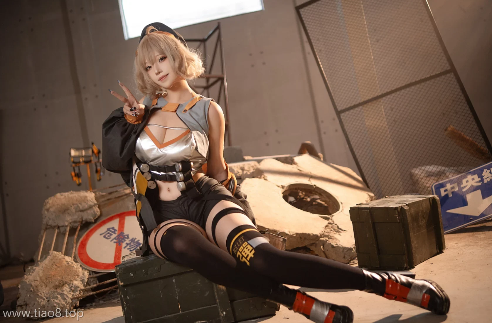 美图欣赏丨Coser菌烨tako:NO.036-Nikke胜利女神 阿妮斯[12P-89.8M]