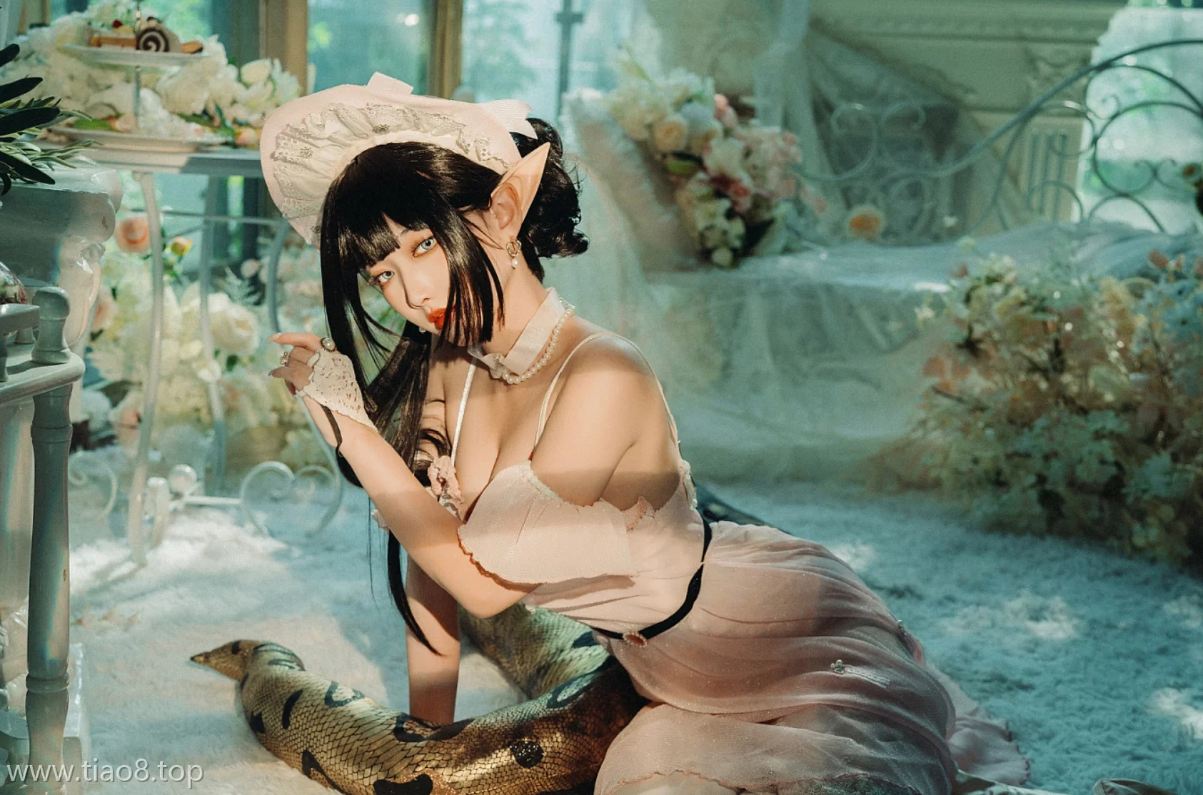 美图欣赏丨Coser宮本桜:NO.018-森蚺芭蕾[33P-408.1M]