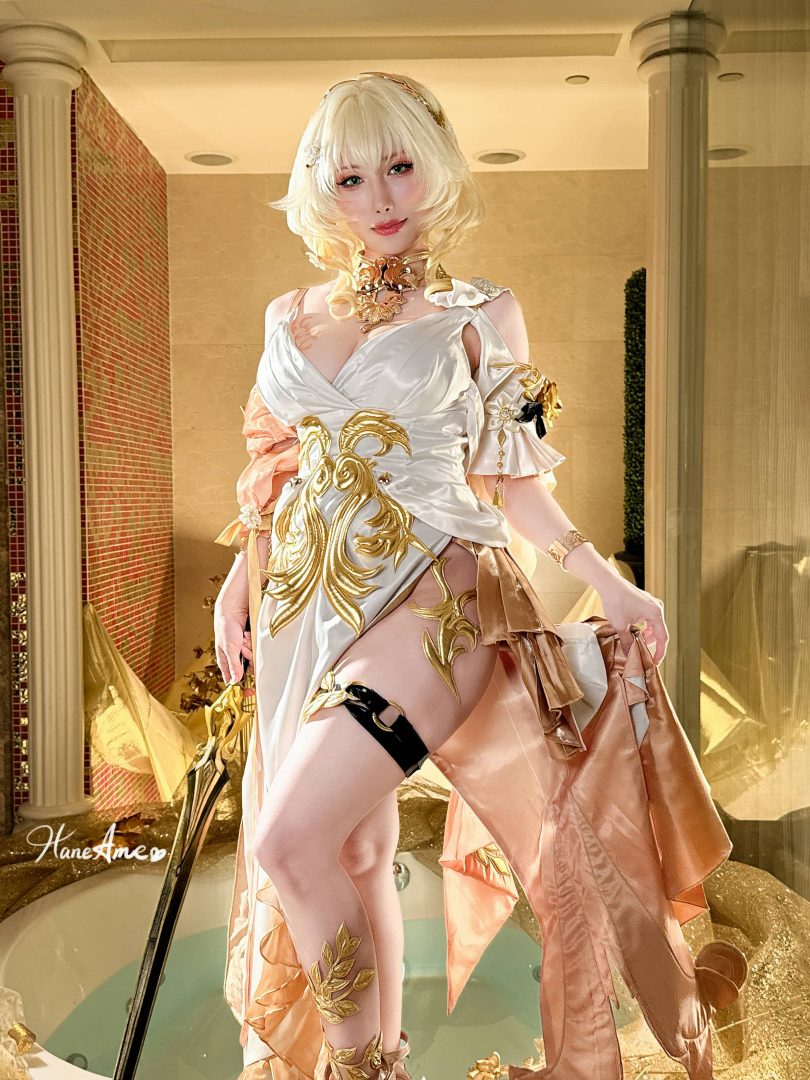 雨波_HaneAmeCOS阿格莱雅|雨波HaneAme_星穹铁道·阿格莱雅cos作品