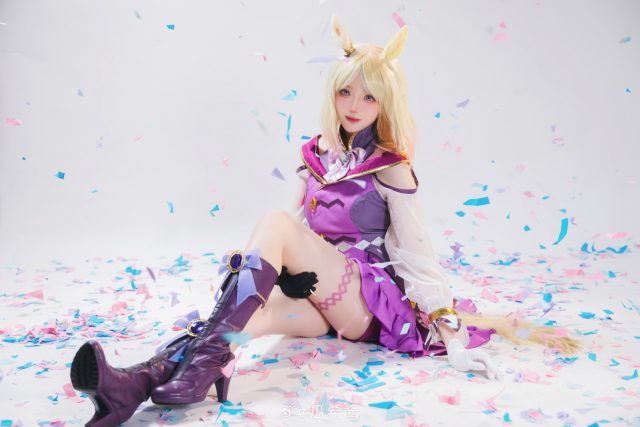 Pretty Derby瓜希酱成田路COS：速度与优雅并存的赛马娘魅力