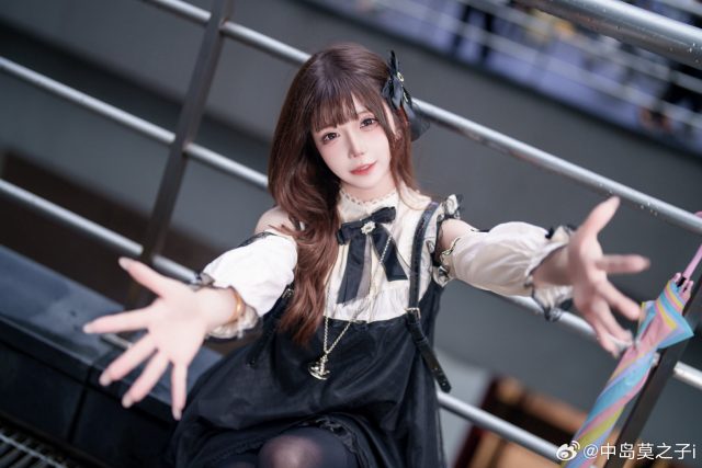 中岛莫之子i软妹COS赏析:萤火虫漫展少女感实拍软萌氛围拉满